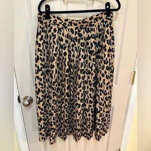 Kate Spade Leopard Print Skirt